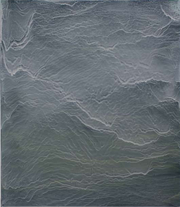 RÉUNION (GRAU)
2009 Dammar auf MdF 78 x 71 cm (mit Rahmen)